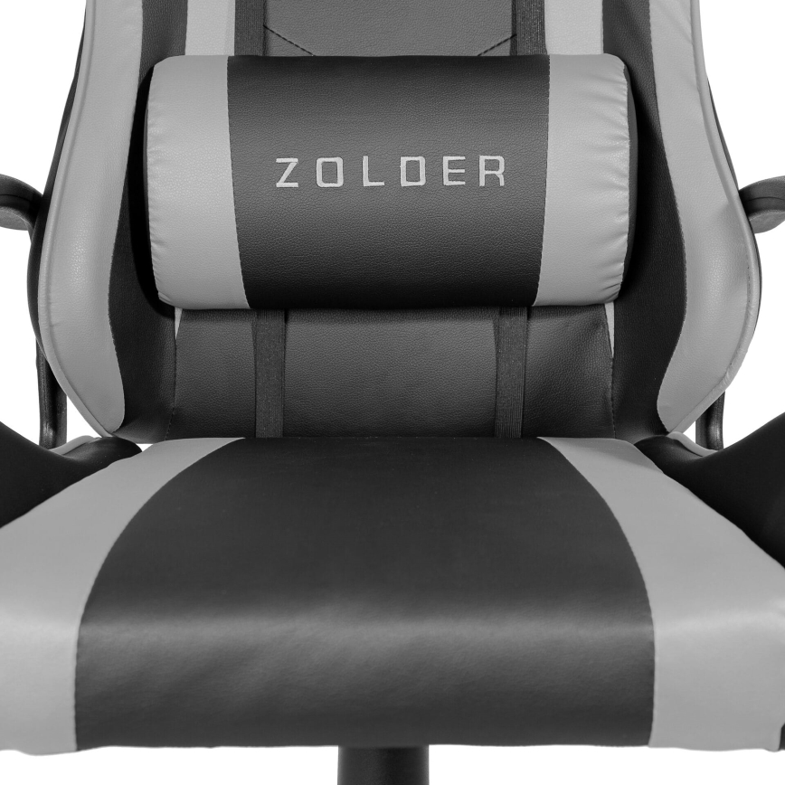 Chaise gaming VARR Zolder noir/gris