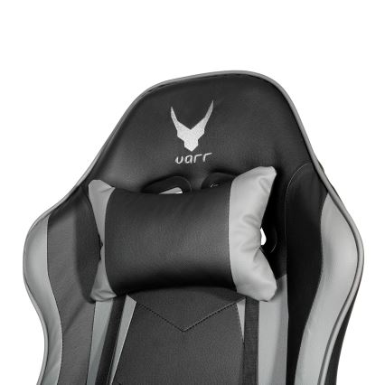 Chaise gaming VARR Zolder noir/gris
