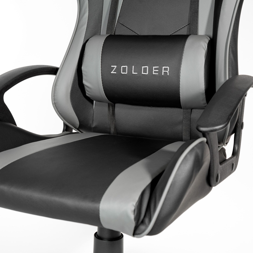 Chaise gaming VARR Zolder noir/gris