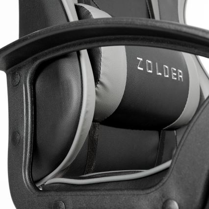 Chaise gaming VARR Zolder noir/gris