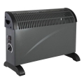 Chauffage électrique direct/convecteur SONDO 750/1250/2000W/230V noir
