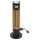 Chauffage infrarouge de sol 1000W/230V IP44 noir