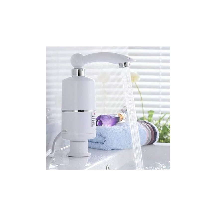 Chauffe-eau instantané 3000W/230V blanc