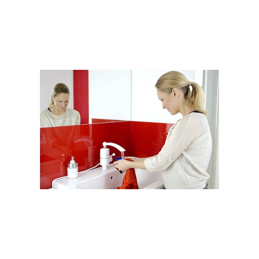 Chauffe-eau instantané 3000W/230V blanc