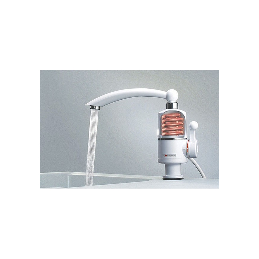 Chauffe-eau instantané 3000W/230V blanc