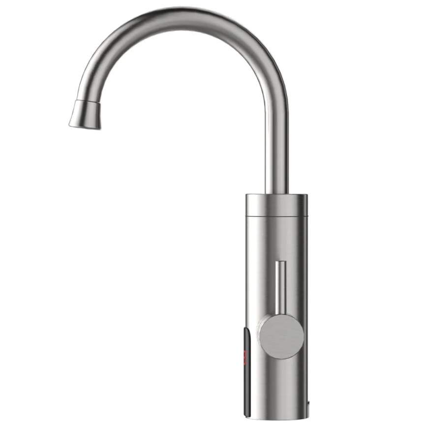 Chauffe-eau instantané avec écran LED 3000W/230V IPX4 acier inoxydable