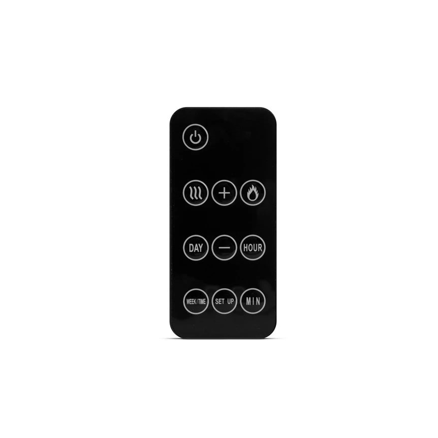 Cheminée électrique murale avec chauffage LED/2000W/230V 56x88 cm