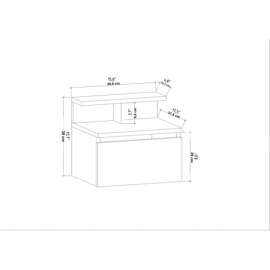 Chevet NOVEN anthracite