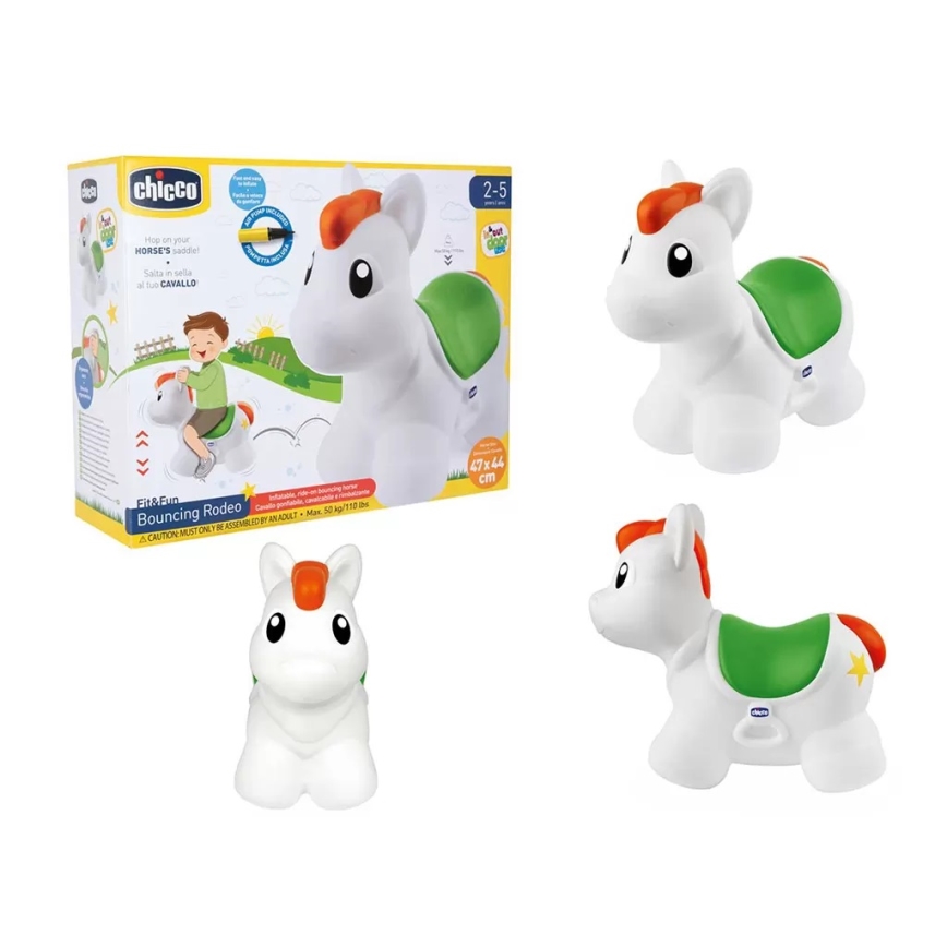 Chicco - Aufpumpbares Hüpftier RODEO