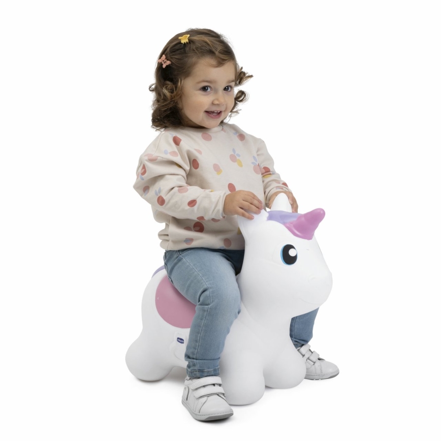 Chicco - Aufpumpbares Hüpftier UNICORN