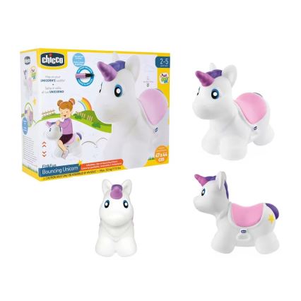Chicco - Aufpumpbares Hüpftier UNICORN