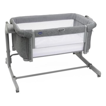 Chicco - Babybett 2-in-1 2v1 NEXT2ME MAGIC EVO dunkelgrau