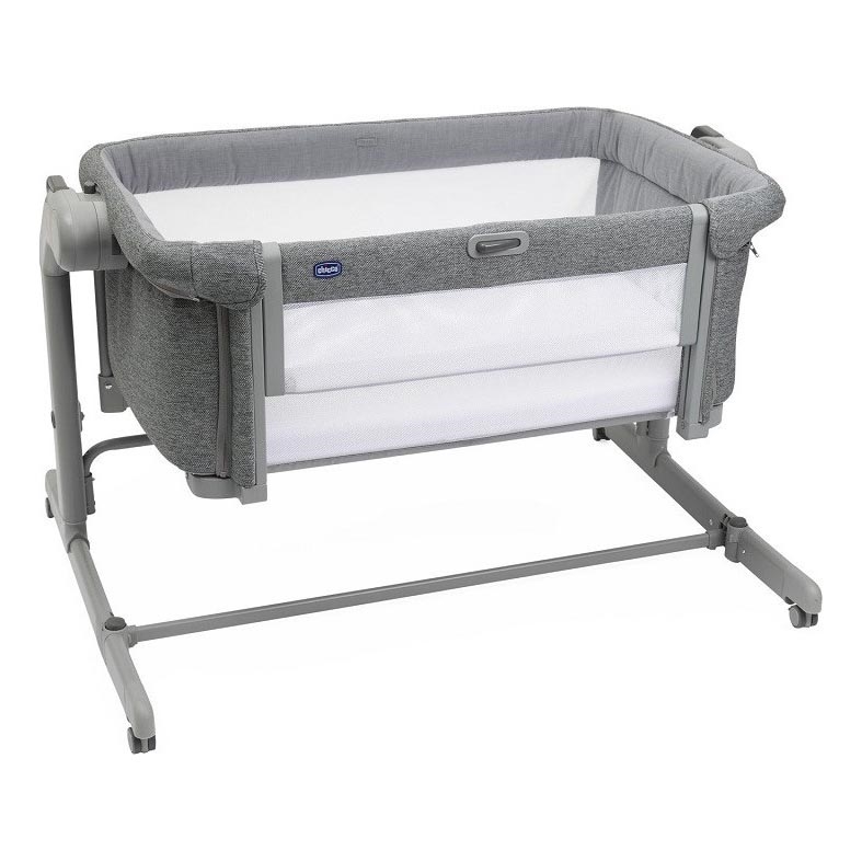 Chicco - Babybett 2-in-1 2v1 NEXT2ME MAGIC EVO dunkelgrau