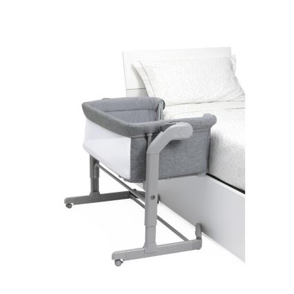 Chicco - Babybett 2-in-1 2v1 NEXT2ME MAGIC EVO dunkelgrau