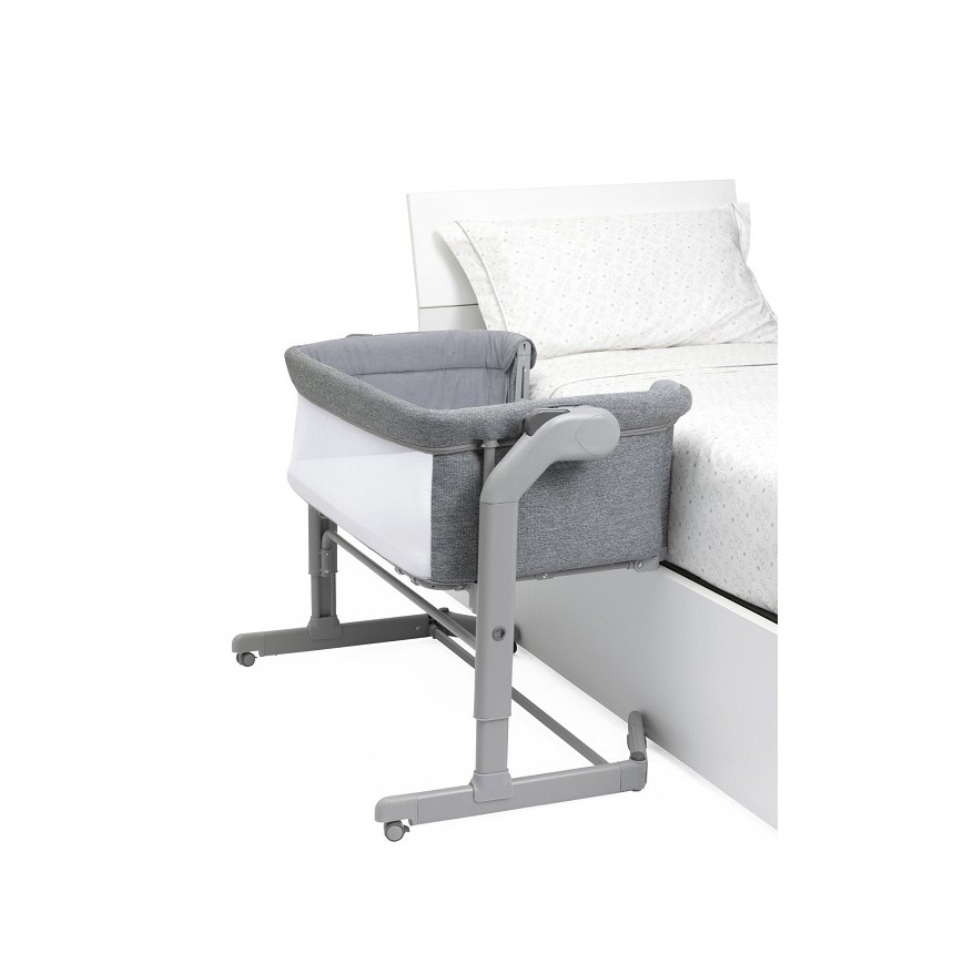 Chicco - Babybett 2-in-1 2v1 NEXT2ME MAGIC EVO dunkelgrau