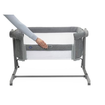 Chicco - Babybett 2-in-1 2v1 NEXT2ME MAGIC EVO dunkelgrau