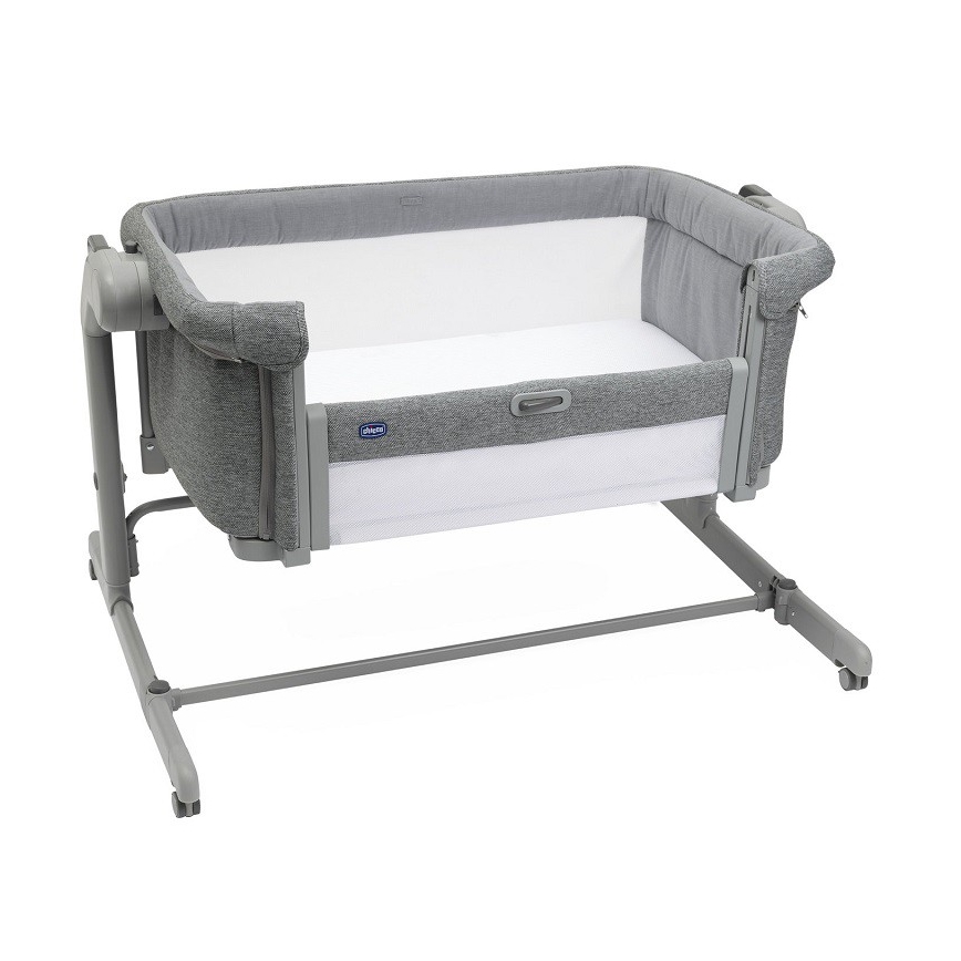 Chicco - Babybett 2-in-1 2v1 NEXT2ME MAGIC EVO dunkelgrau