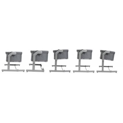 Chicco - Babybett 2-in-1 2v1 NEXT2ME MAGIC EVO dunkelgrau