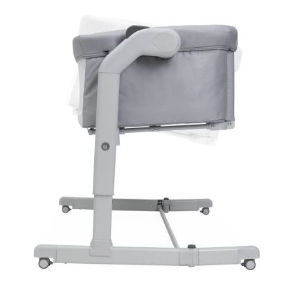 Chicco - Babybett 2-in-1 2v1 NEXT2ME MAGIC EVO hellgrau