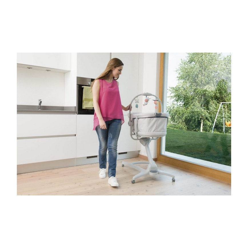 Chicco - Berceau 4en1 BABY HUG blanc