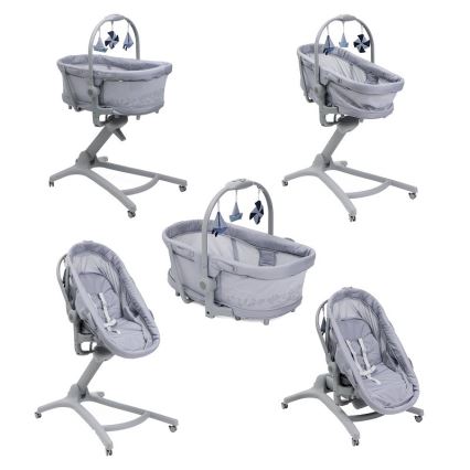 Chicco - Berceau pour bébé 5en1 BABY HUG PRO gris