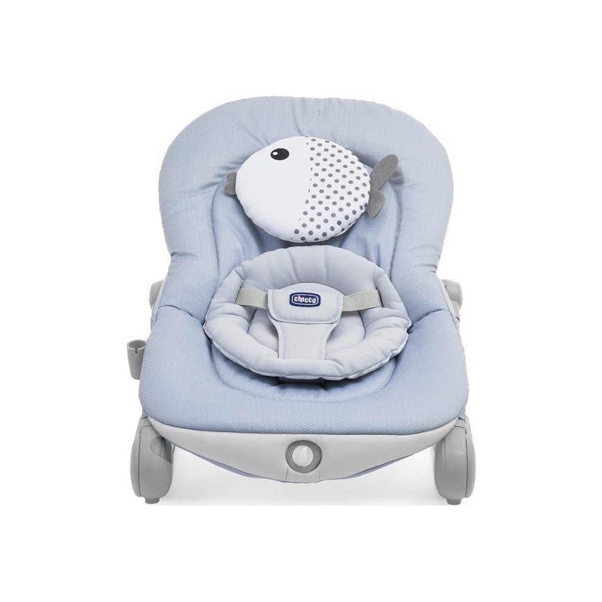 Chicco - Berceuse vibrante pour bébé avec une mélodie BALLOON Dots bleu