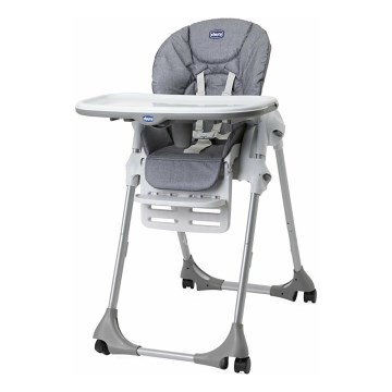Chicco - Chaise haute enfant Polly Easy gris