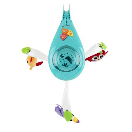 Chicco - Culla mobile con proiettore MAGIC FOREST 3xAA