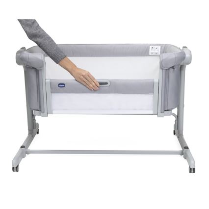 Chicco - Culla per bambini 2in1 2v1 NEXT2ME MAGIC EVO grigio chiaro