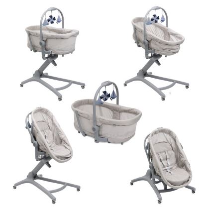 Chicco - Culla per bambini 5in1 BABY HUG PRO beige