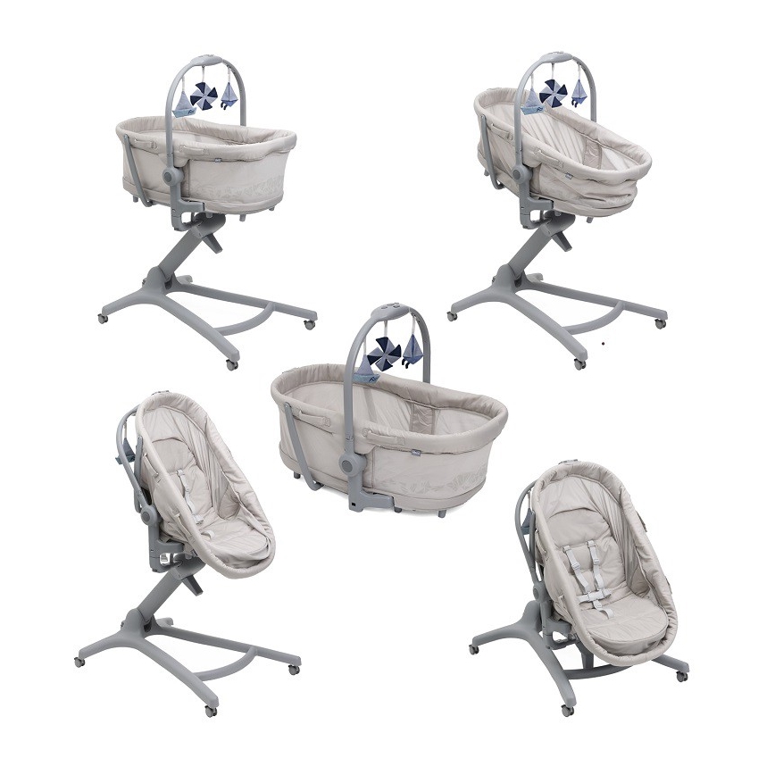 Chicco - Culla per bambini 5in1 BABY HUG PRO beige