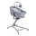 Chicco - Culla per bambini 5in1 BABY HUG PRO grigio