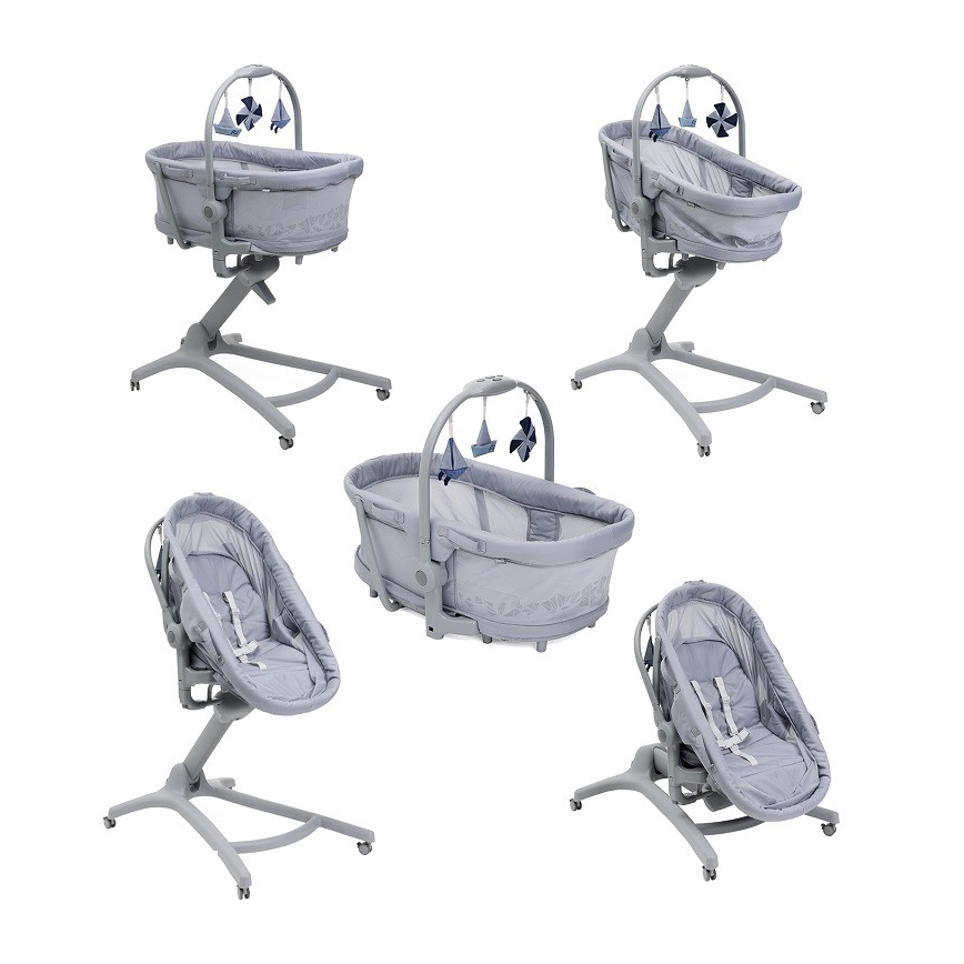 Chicco - Culla per bambini 5in1 BABY HUG PRO grigio