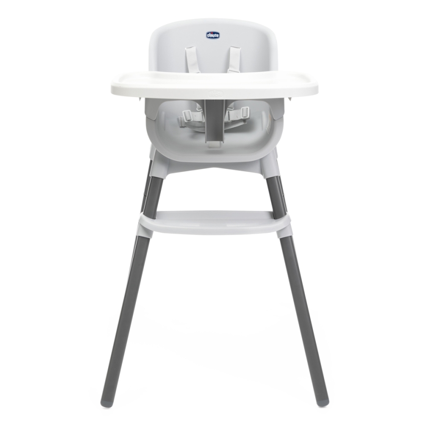 Chicco - Esstischstuhl für Kinder ZEST 3in1 weiß/grau