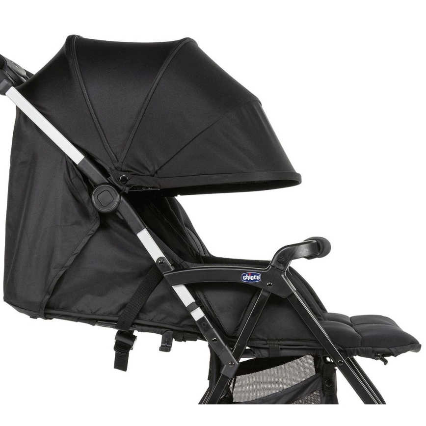 Chicco - Kinderwagen für Zwillinge OHLALA TWIN Black Nacht schwarz