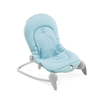 Chicco - Lettino vibrante per bambini con melodia BALLOON Froggy blu