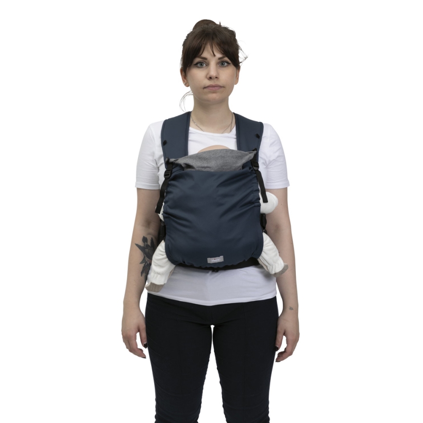 Chicco - Marsupio per bambini SKIN FIT blu scuro