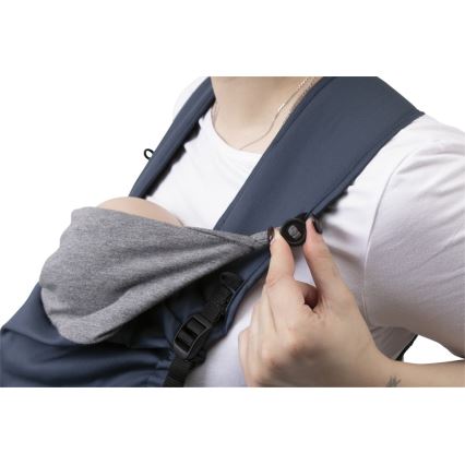 Chicco - Marsupio per bambini SKIN FIT blu scuro