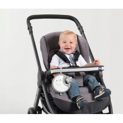 Chicco - Mobile de berceau avec mélodie 3en1 NEXT2DREAMS 3xAA gris