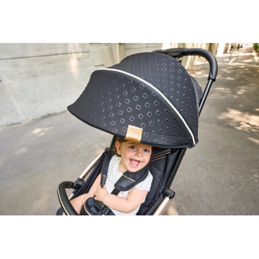 Chicco - Passeggino GOODY XPLUS Black Re_Lux Eco+ + push macchina ALL AROUND