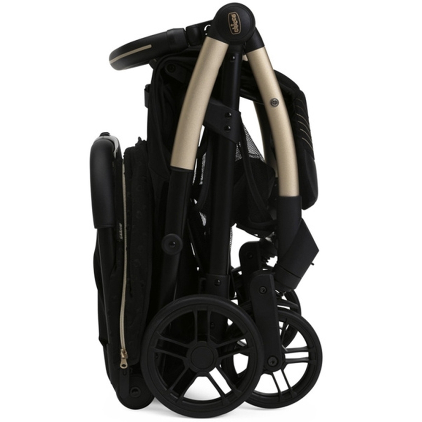 Chicco - Passeggino GOODY XPLUS Black Re_Lux Eco+ + push macchina ALL AROUND
