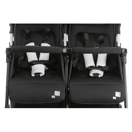 Chicco - Passeggino per gemelli OHLALA TWIN Black Notte nero