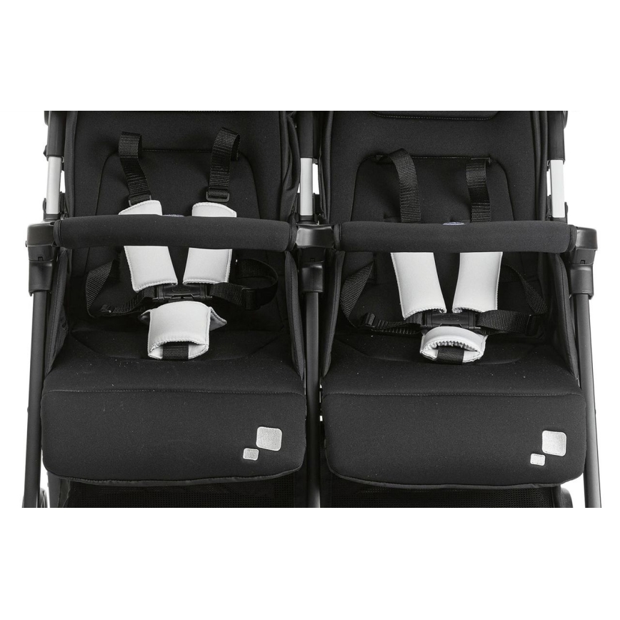 Chicco - Passeggino per gemelli OHLALA TWIN Black Notte nero