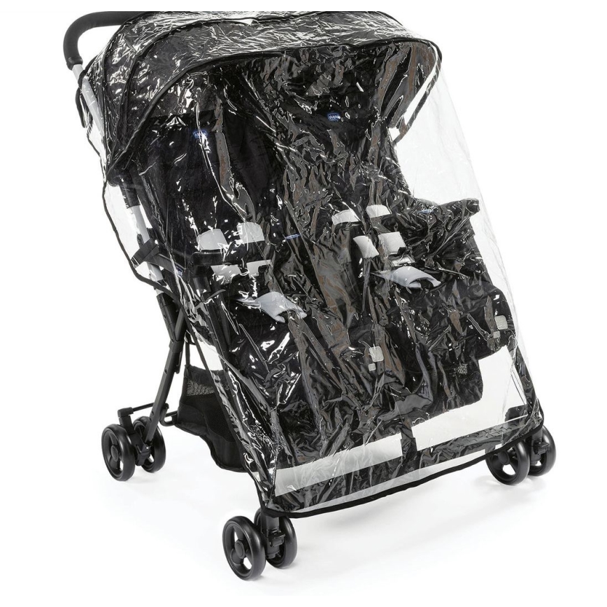 Chicco - Passeggino per gemelli OHLALA TWIN Black Notte nero