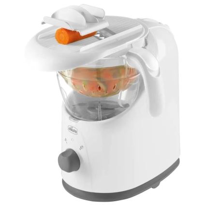 Chicco - Pentola a vapore e frullatore 4in1 EASY MEAL