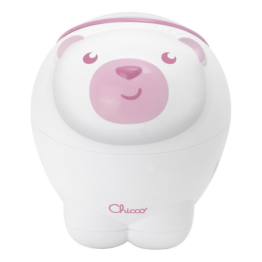 Chicco - Proiettore per bambini 2in1 POLAR BEAR rosa