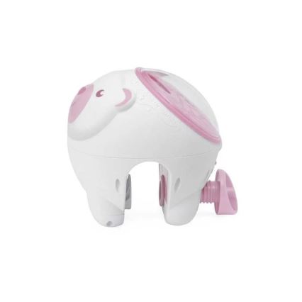 Chicco - Proiettore per bambini 2in1 POLAR BEAR rosa