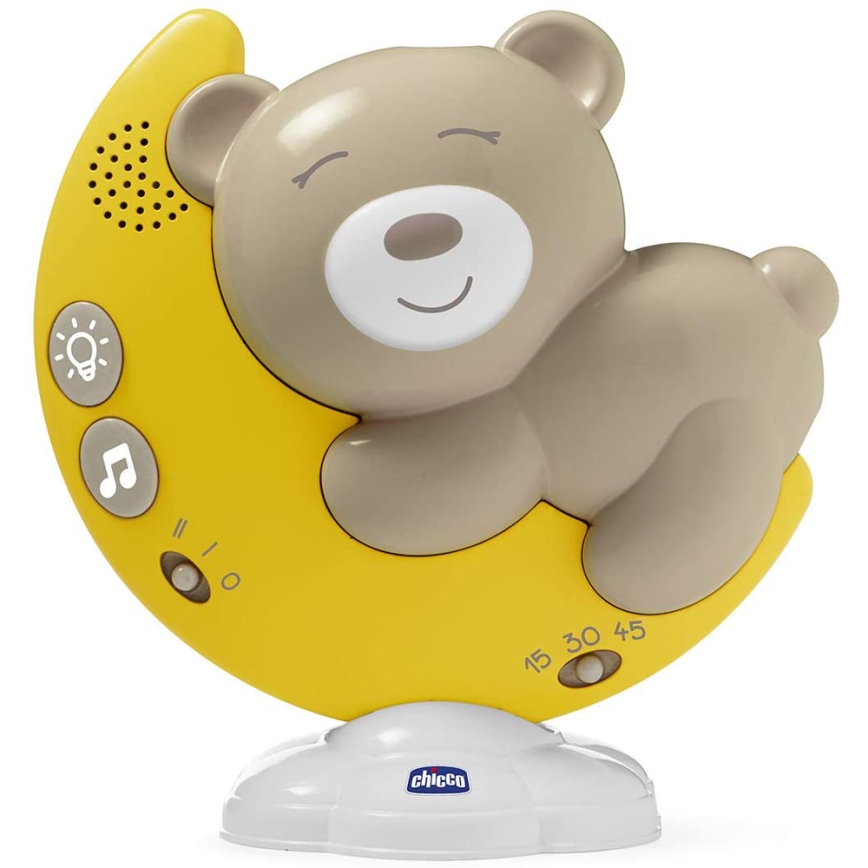 Chicco - Projecteur de berceau avec mélodie 3en1 NEXT2MOON gris