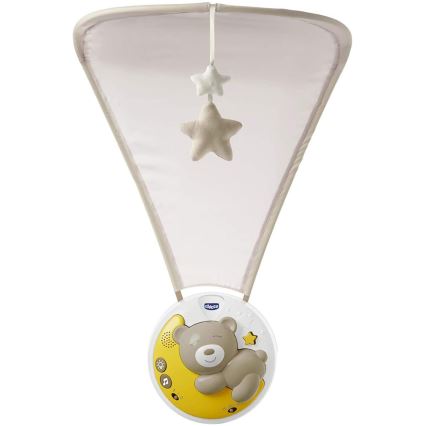 Chicco - Projecteur de berceau avec mélodie 3en1 NEXT2MOON gris