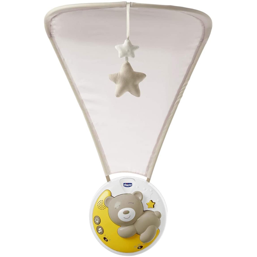 Chicco - Projecteur de berceau avec mélodie 3en1 NEXT2MOON gris